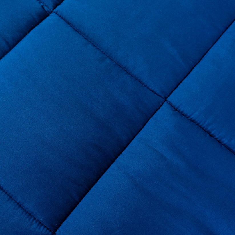 H&C Water Washed Quilt - Coastal Fjord Blue (140x200 cm)