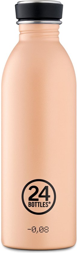24Bottles Gourde urbaine Sable du désert 500 ml. acier inoxydable recyclé