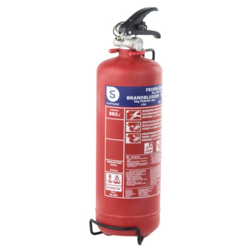 Smartwares Extincteur - Poudre - 2Kg - Support de suspension inclus