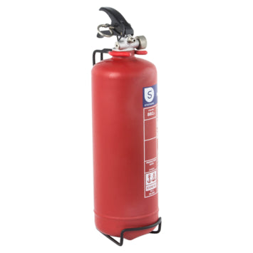 Smartwares Extincteur - Poudre - 2Kg - Support de suspension inclus