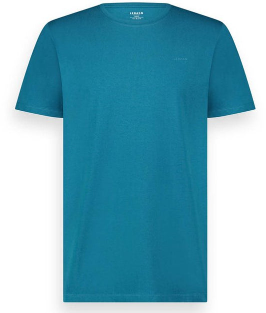LEBASQ - The Baker - T-shirt - Manches courtes - Bleu Lyons - Bleu - L - coton bio - Impression 3D