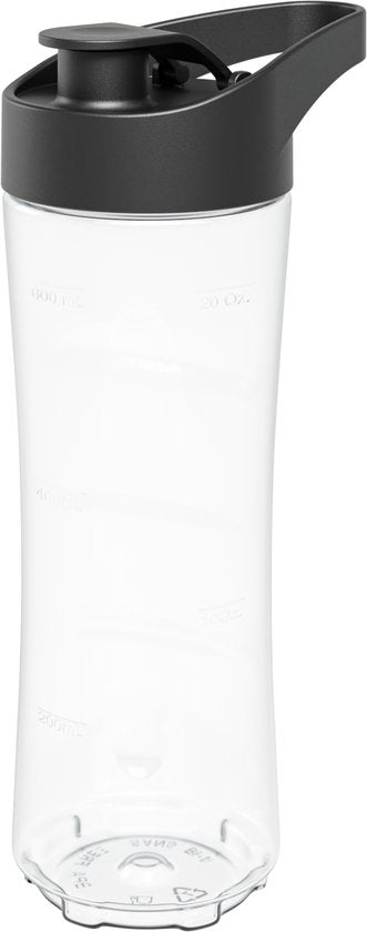 KitchenBrothers Bouteille pour boisson à emporter - Tasse pour mixeur - 600ml - Pour KB4145 et KB4146