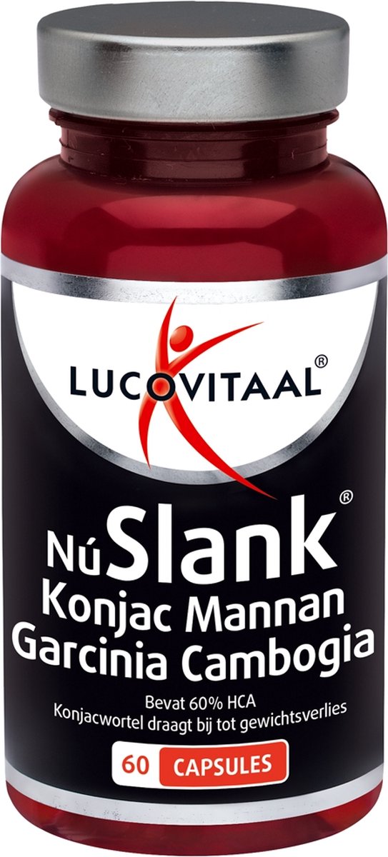 Lucovitaal Ideal Weight Konjac Mannan Garcinia Cambogia - Supplément nutritionnel - 60 gélules