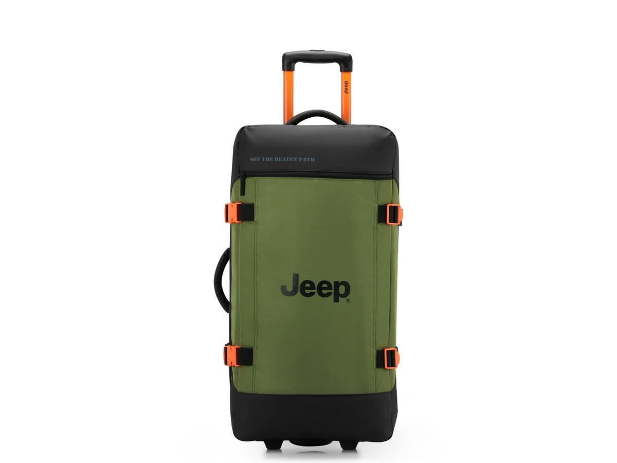 Sac de voyage Jeep - Sac de voyage à roulettes - taille M 73 cm - Noir