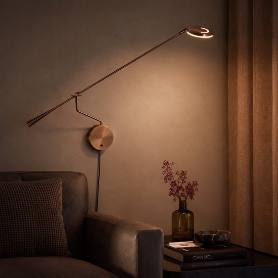 Steinhauer Exclusive - applique murale - Soleil2 - bronze - plastique et métal - lampe de chevet - LED - 4387BR