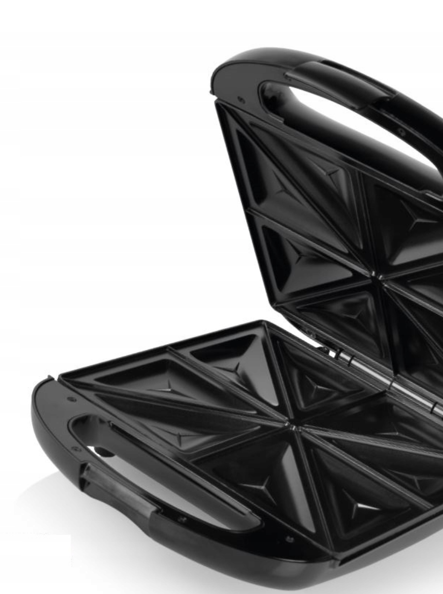 Appareil à sandwichs Princess XL - Grille-pain pour 4 sandwichs - 25 x 22 cm - Noir