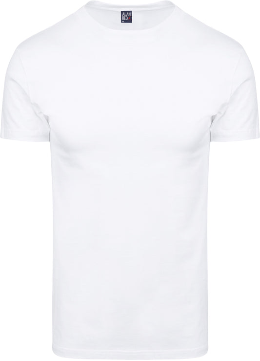 Alan Red - 4x T-Shirt - Homme - Derby White - Taille M