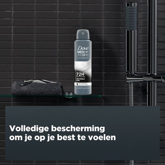 Dove Men+Care - Déodorant - Spray - Invisible Dry - 150ml