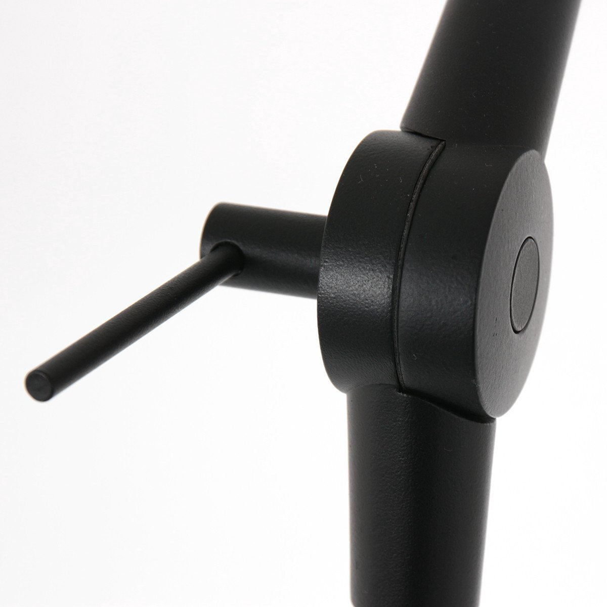 Prestige Chic Lampadaire moderne - 1-lumière - Orientable, inclinable et extensible jusqu'à 250 cm - E27 - 35x100 cm - Salon/Bureau - Noir mat