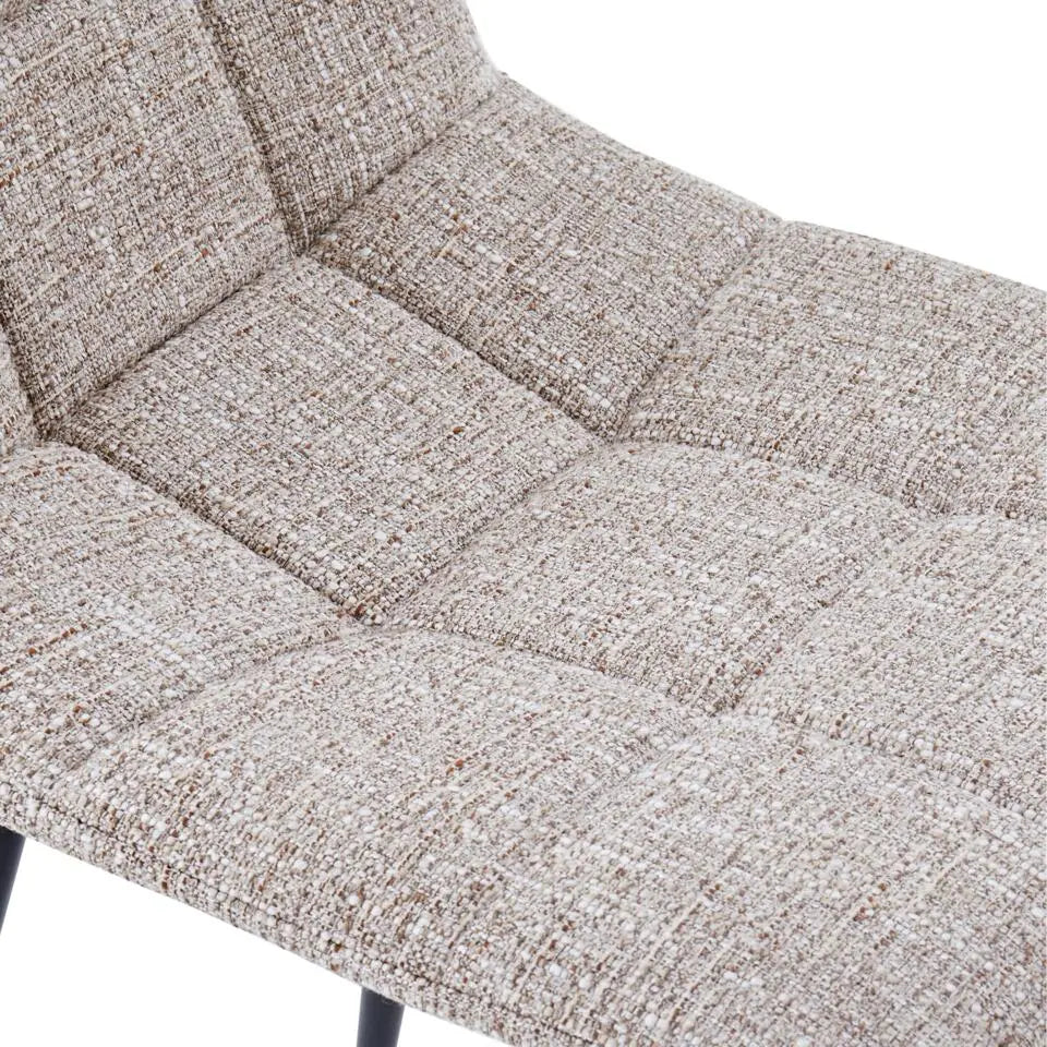 HomeMixx 2 chaises de salle à manger Yerevan – Dune (beige) – Lot de 2