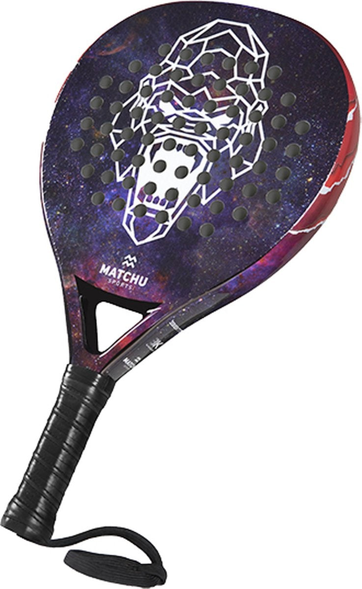 Matchu Sports - Padel Racket - Gorilla - Traanvorm - Padel - Met draagtas - 3K Carbon - Inclusief padel tas
