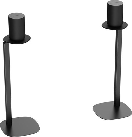 VDD Speaker Stand - Universal Speaker Stand - Speaker Stand - Floor Stand - Cable Management - set of 2 pieces - Black
