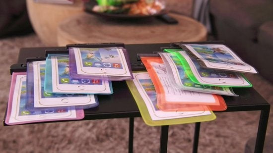 Etuis de téléphone étanches - Drybag Set of 2 - Etui de téléphone sous-marin pour tous les téléphones - Etui de téléphone étanche Earkings