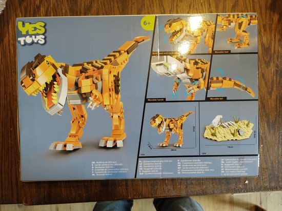Dinosaure Gigantosaurus - Kit de construction - 656 pièces