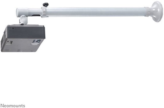 Support mural pour projecteur Neomounts BEAMER-W100SILVER - universel - réglage en profondeur 73-123 cm - argent
