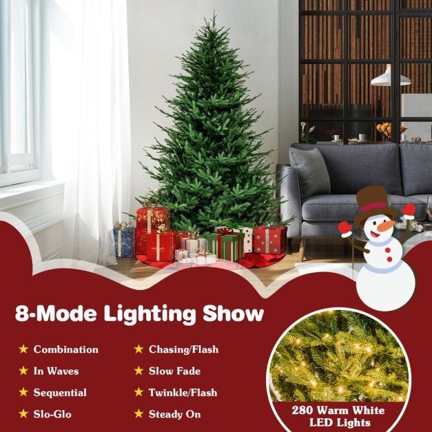Coast Artificial Christmas Tree -Warm White Led - 180 cm