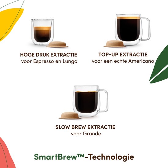 Krups NESCAFÉ Dolce Gusto NEO YY5677 - Machine à café Caffè - Blanche - Spécialement conçue pour les amateurs de café noir