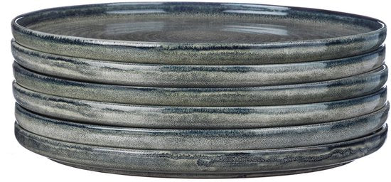 assiette ZEN Ø28cm - 6 pièces - Naturel
