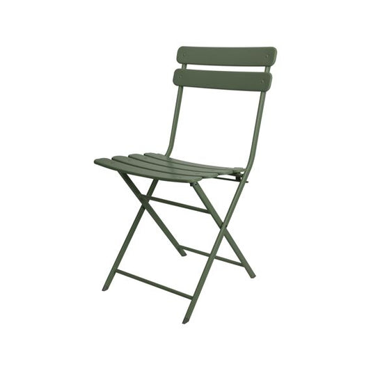 Chaise de bistrot Oval Frame Green