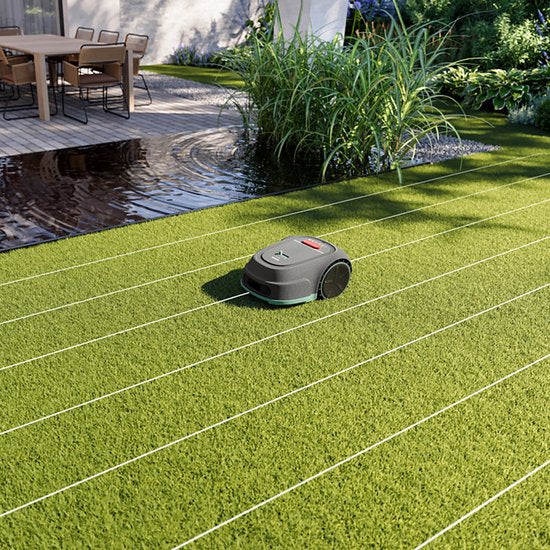 Tondeuse robotisée Philips série 3000 - tonte transversale, cartographie GPS, tonte intelligente, capteur de pluie - Gris (RSL3000/10)