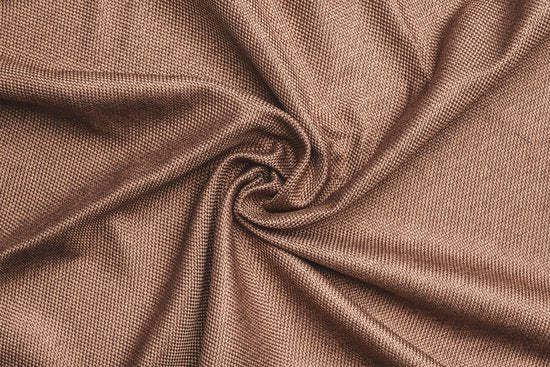 Larson - Rideau occultant tissé de luxe - avec anneaux - 3 m x 2,5 m - Marron chocolat