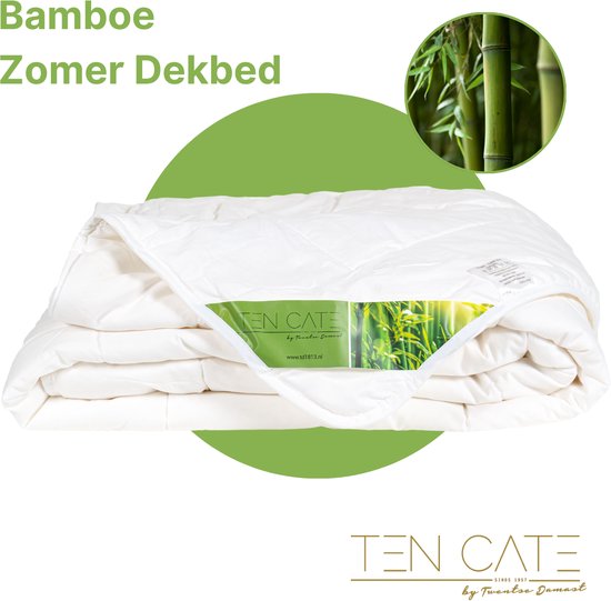 Couette Ten Cate - Couette d'été 240x220 - Couettes - Bambou - Couette rafraîchissante