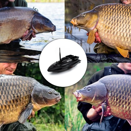 Faas Feeder Boat T50 - pour la pêche à la carpe - Bateau appât/pêche avec télécommande et batterie - Bateau de pêche contrôlable