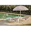 SoBuy 2 jeux de chaises longues réglables pour l'extérieur, OGS35-MIx2