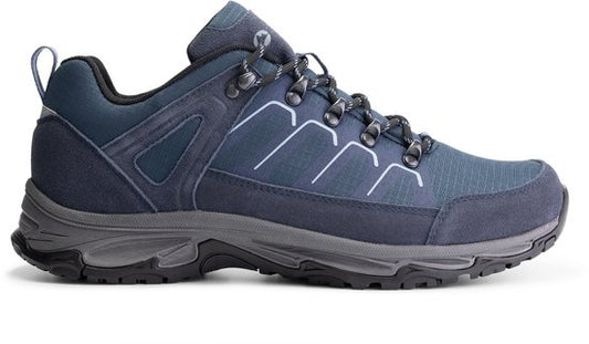 Travelin' Lokken pour homme - Chaussures de randonnée basses - Imperméables - Bleu