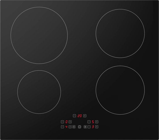 Tomado TIH6010B - Plaque de cuisson à induction - Pose libre - 1 phase plug & play - Commandes tactiles - Noir