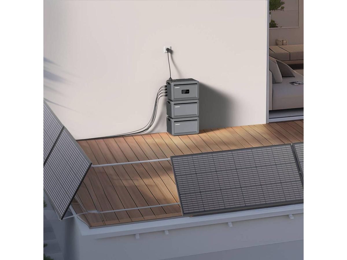Batterie domestique Growatt Nexa 2000 - Possibilité d'extension - Design compact