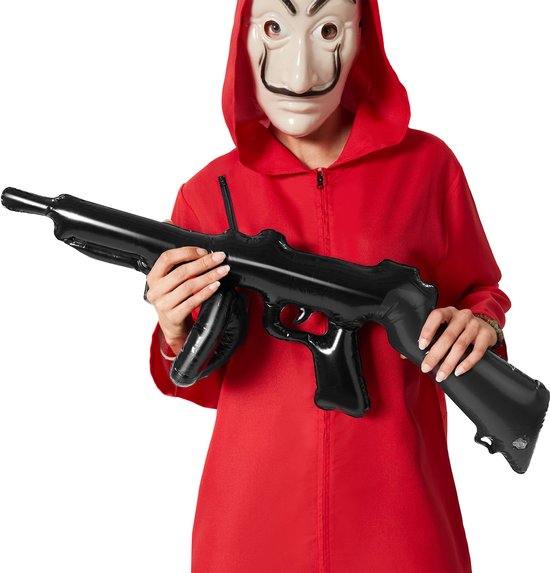 dressforfun - La Casa de Papel - Money Heist - unisex costume masqué de braqueurs de banque - L - Vêtements de déguisement carnaval - Halloween - Vêtements de déguisement - Vêtements de carnaval - Fête - Vêtements de fête
