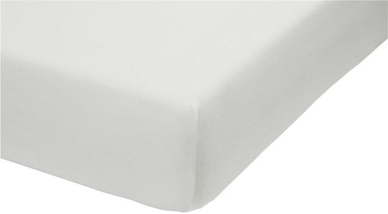 Ambiante - Jersey - Drap housse Boxspring - 180x200 cm - Blanc