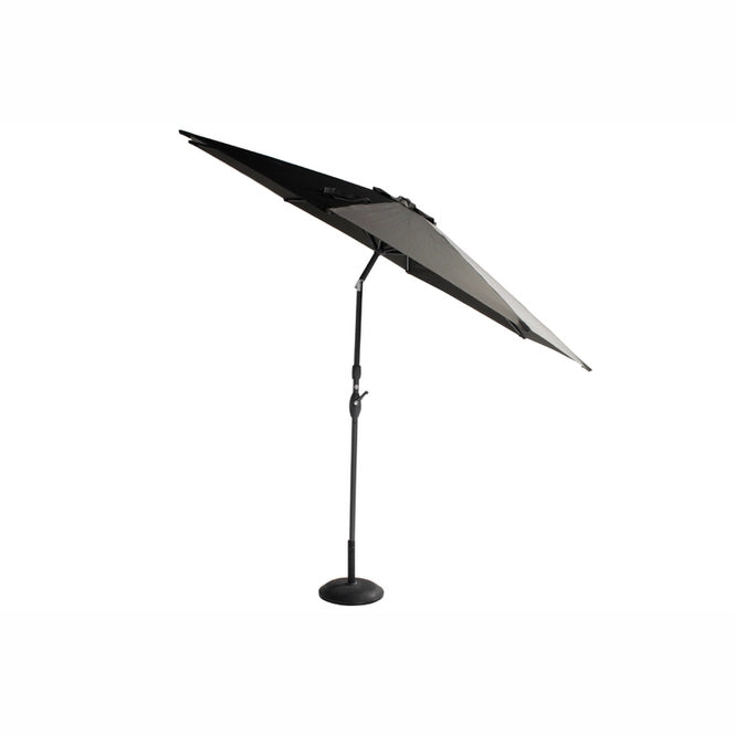 Hartman Sunline Parasol - 300 cm - Aluminium - Réglable en hauteur et inclinable - Gris