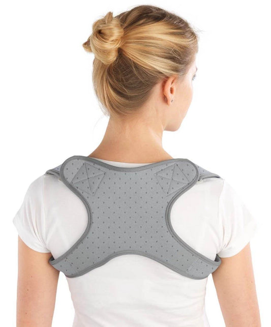 MAXIMEX Support postural S/M - Soutien du dos et des épaules - Lavable - Réglable