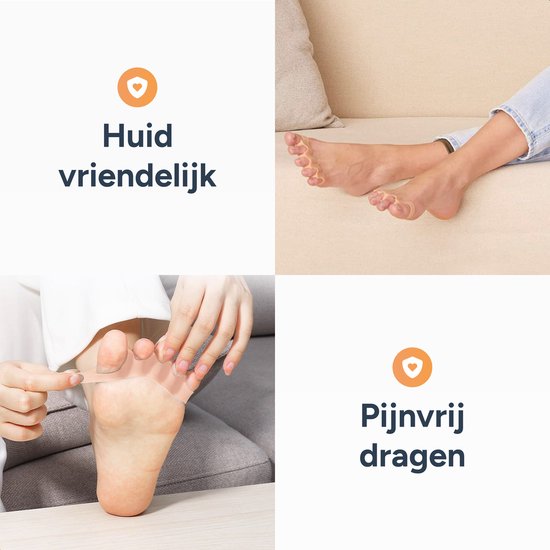 Alyze Toe Spread Silicon - 2 Pieces - Hallux Valgus Corrector - Toe Protector - Toe Spreaders - Toe Corrector - Hammer Toe Brace - Personal Care