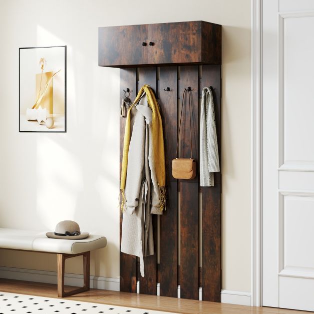 Coast Wall wardrobe - Fixation murale - Armoire de rangement - Gain de place - Multifonctionnel