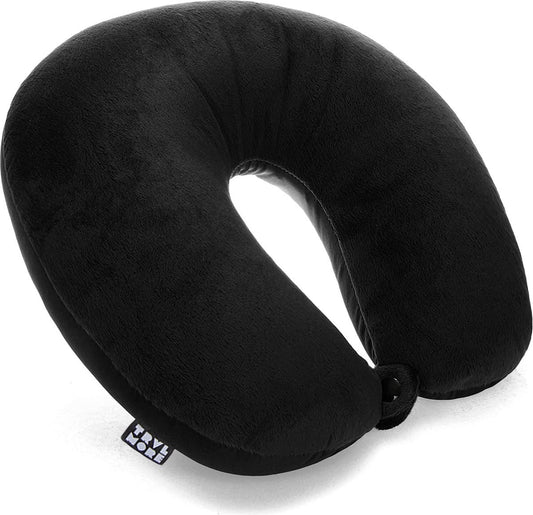 TRVLMORE Oreiller de voyage - Oreiller cervical en forme de U - Noir