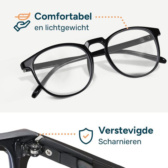 Alyze Blue Light Glasses - Écran d'ordinateur - Sans ordonnance avec filtre - Lunettes anti-lumière bleue