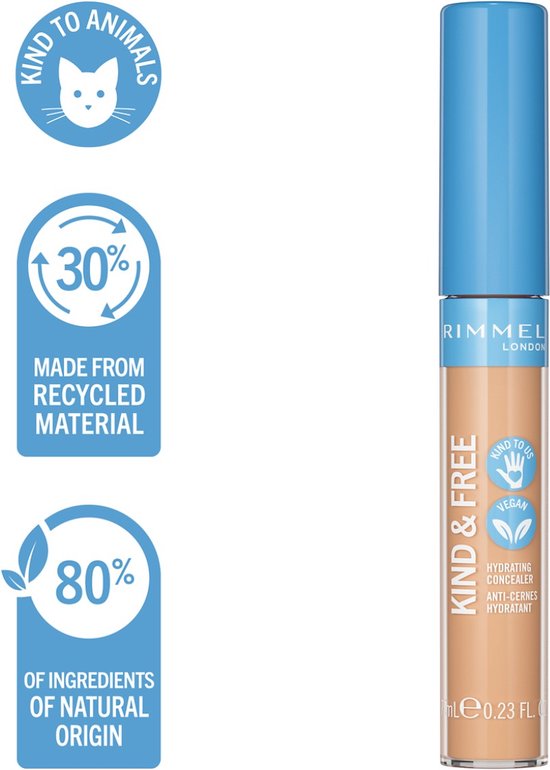 Anti-cernes vegan Rimmel London KIND & FREE - 010 Fair