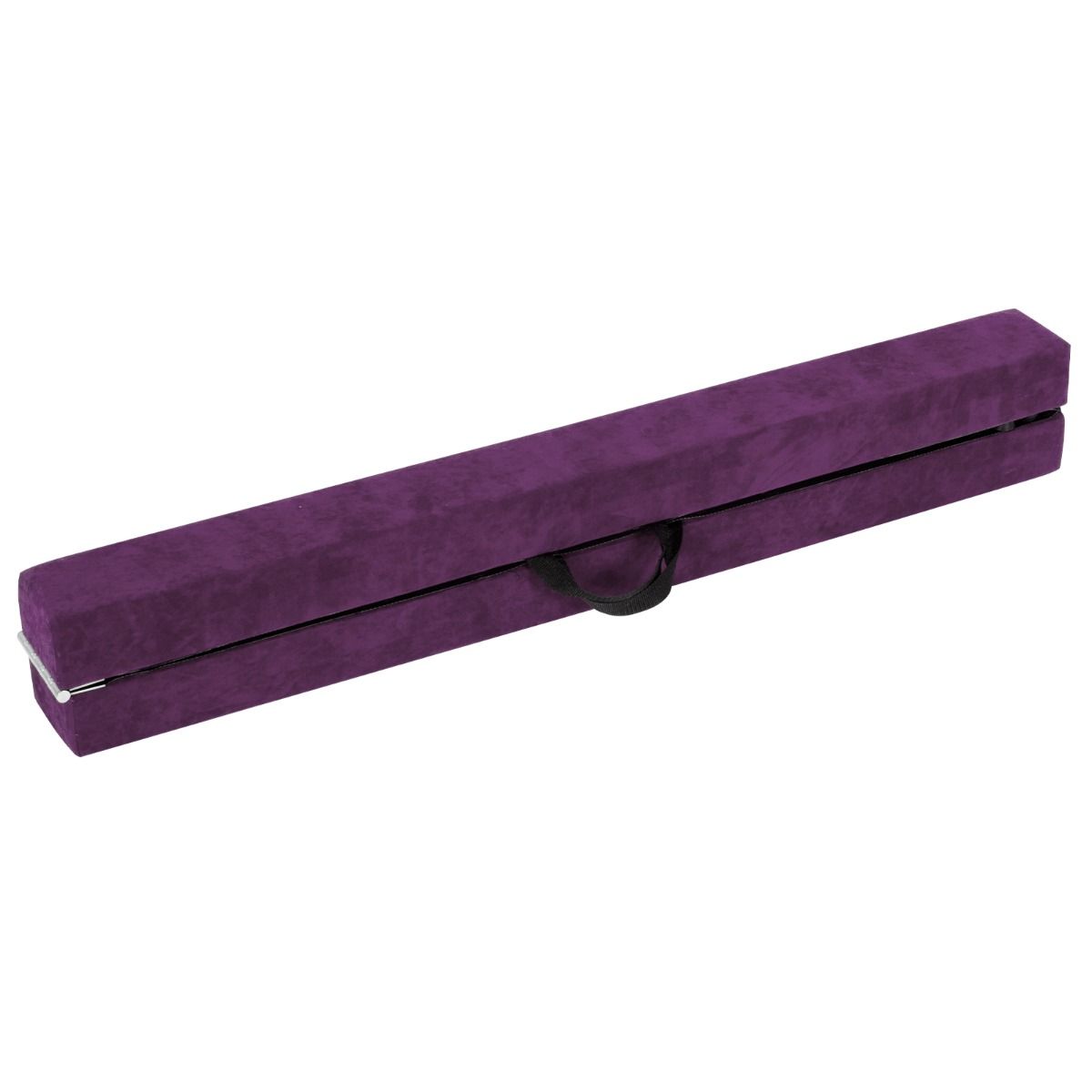 Coast Poutre d'équilibre pliable de 240 cm pour enfants - Poutre de gymnastique en mousse avec base en bois solide et dessous antidérapant - Convient pour la maison et la gymnastique - Violet
