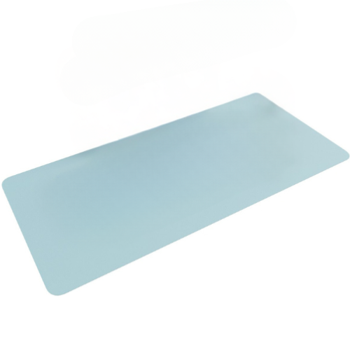 Sous-main - Cuir synthétique - Tapis de souris - Antidérapant - Bleu clair