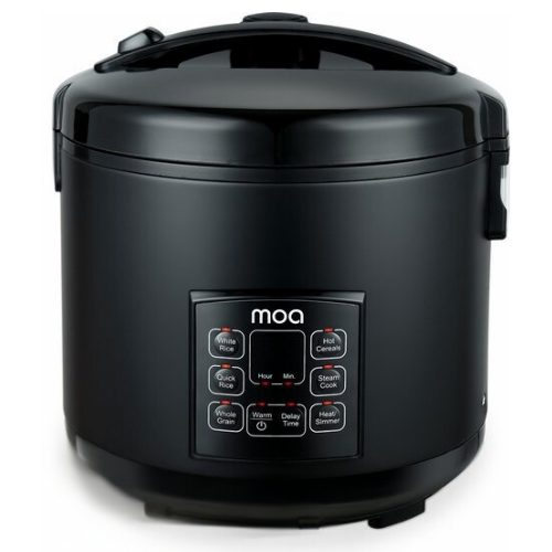 Multicuiseur 5L MOA Cuiseur de riz - vapeur Mijoteuse 700W - Noir