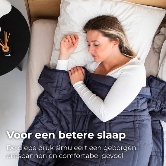 Couverture lestée Kalm 10 KG - Couverture lestée - Anti Stress