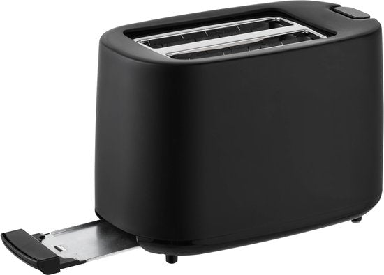 Tomado TBT1000B - Grille-pain compact - 2 fentes longues - 7 réglages - Noir