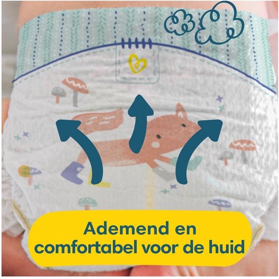 Pampers - Premium Protection - Taille 4 - Méga-pack - 78 couches - 9/14 kg