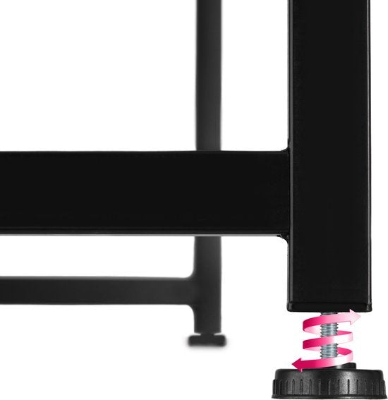 tectake® - Bureau pliant Paterson 102x51x77cm - brun clair - 404661