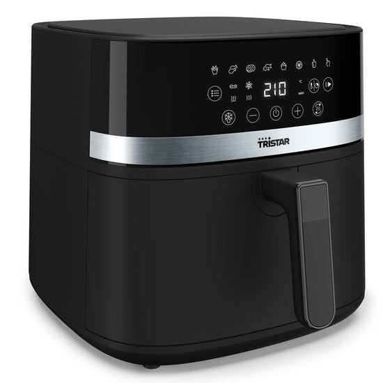 Tristar Airfryer FR-9418 - 8 L - Grande capacité XXL - Sans PFAS - 7 programmes - Fonction de maintien au chaud - 2 000 watts