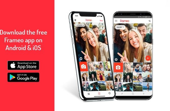 Denver Digitale Fotolijst 10.1 inch - Glas Display - HD - Frameo App - Fotokader - WiFi - 16GB - IPS Touchscreen - PFF1037B
