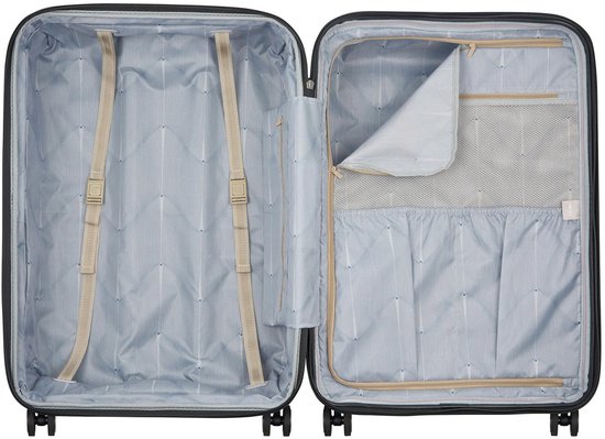 DELSEY PARIS Shadow 5.0 4DR Expandable Trolley 75 Ivory Cream